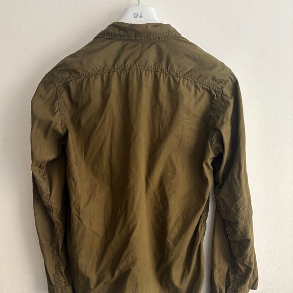 Engineered Garments Olive Green Button-up Work Shirt - Medium mi USA - Picture 4 of 12